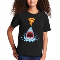 Shark Pizza Attack Kids T-Shirt