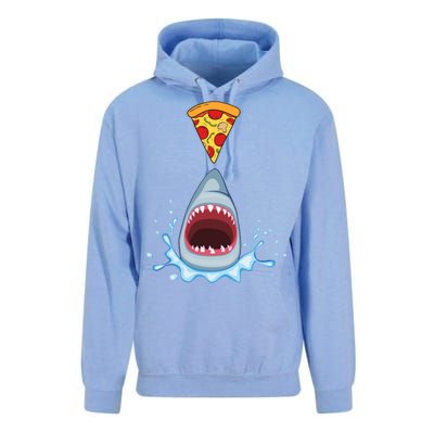 Shark Pizza Attack Unisex Surf Hoodie