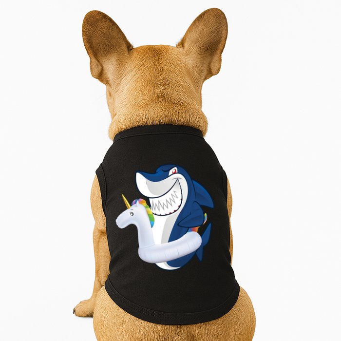 Shark Unicorn Float Pool Party Doggie Tank