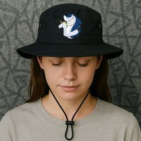 Shark Unicorn Float Pool Party Legacy Cool Fit Booney Bucket Hat