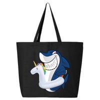 Shark Unicorn Float Pool Party 25L Jumbo Tote