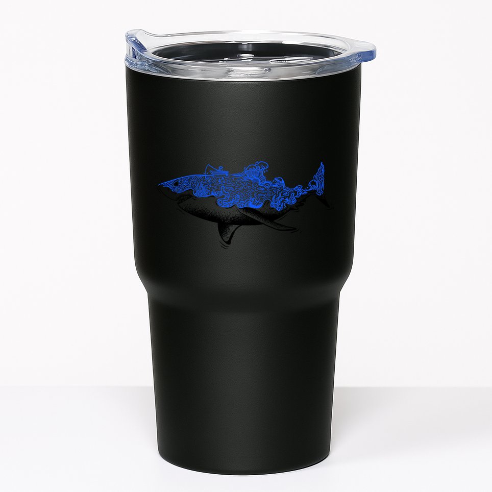 Shark Wave Tumbler