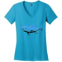 Shark Wave Women's V-Neck T-Shirt