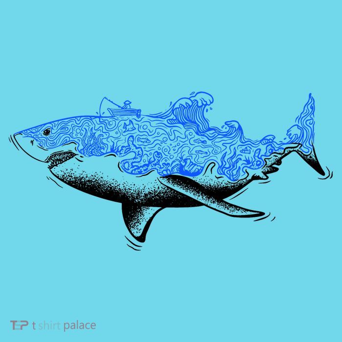Shark Wave Kids T-Shirt