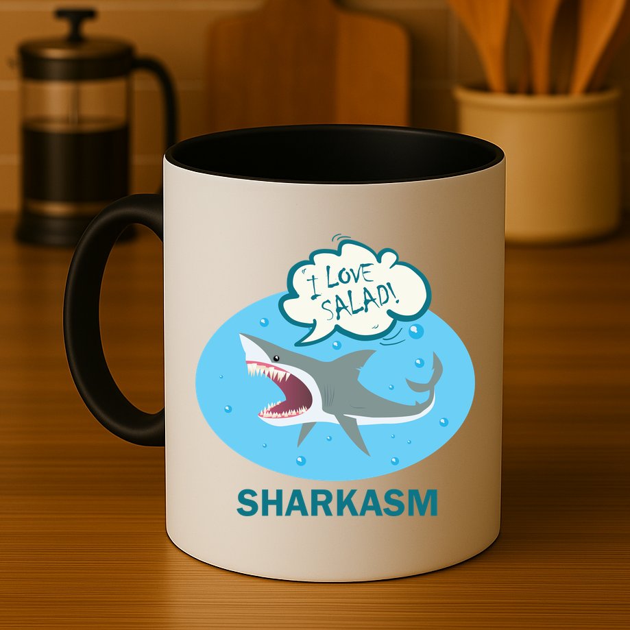Sharkasm Mug