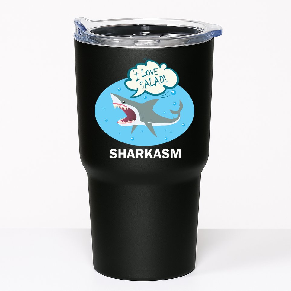 Sharkasm Tumbler