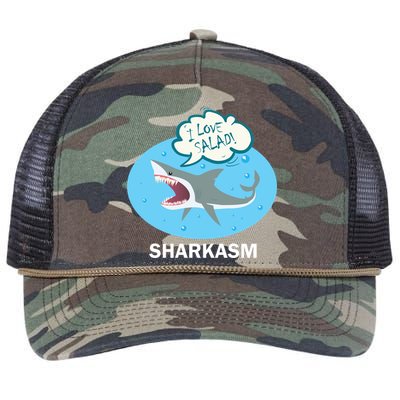 Sharkasm Retro Rope Trucker Hat Cap