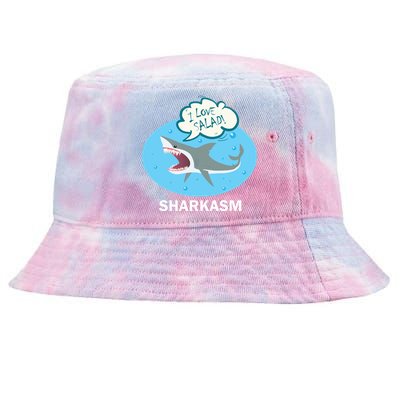 Sharkasm Tie-Dyed Bucket Hat