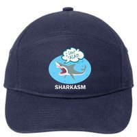 Sharkasm 7-Panel Snapback Hat