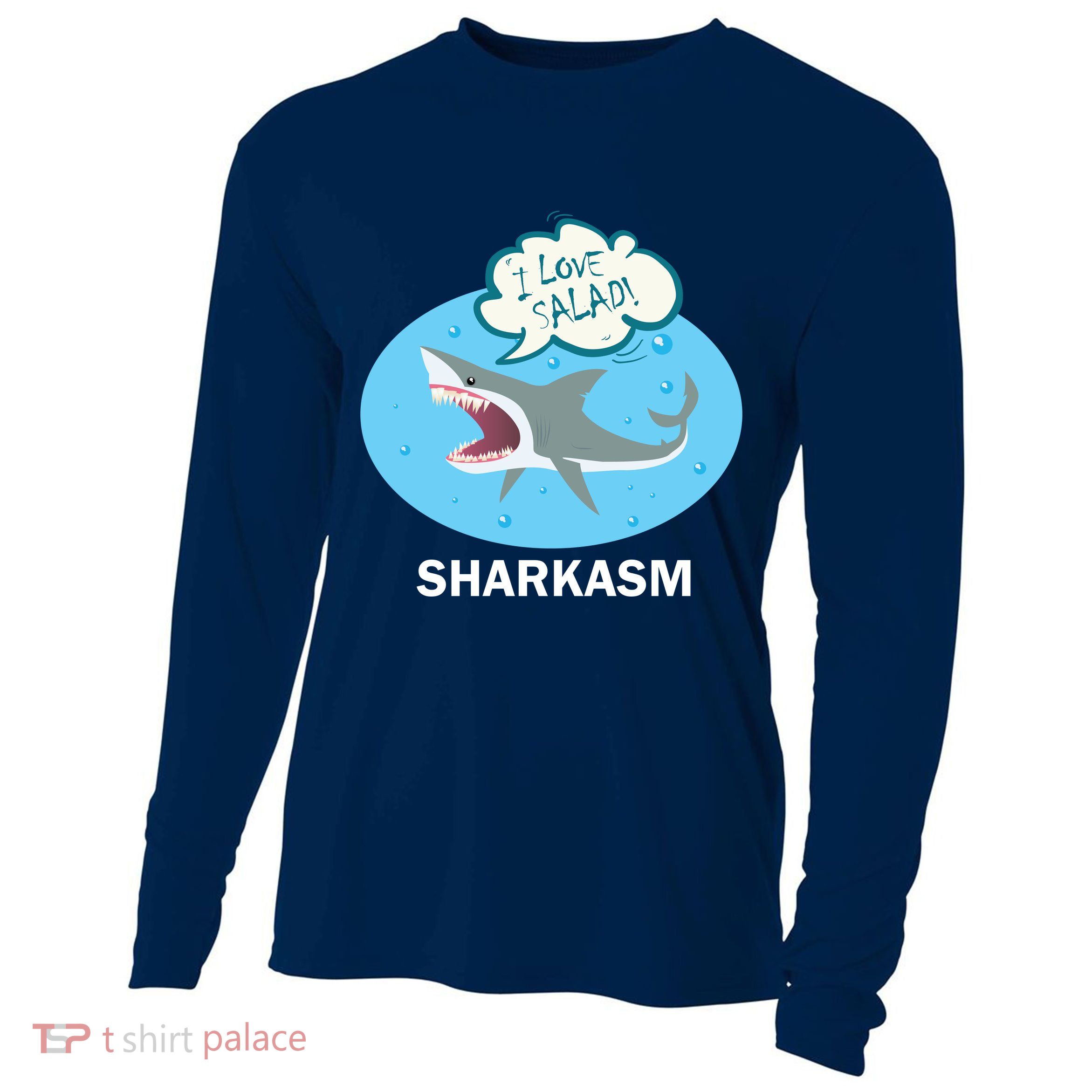 Sharkasm Cooling Performance Long Sleeve Crew