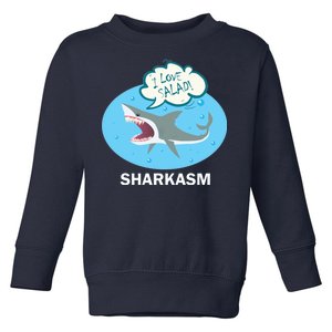 Sharkasm Toddler Sweatshirt