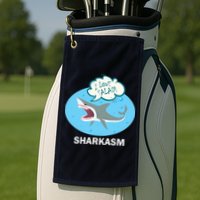 Sharkasm Golf Towel