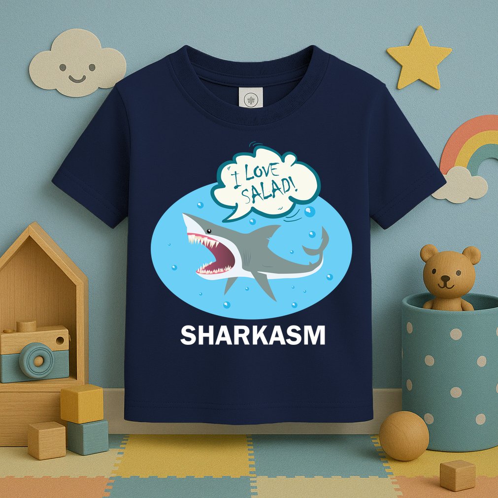 Sharkasm Toddler T-Shirt