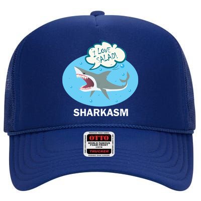 Sharkasm High Crown Mesh Back Trucker Hat