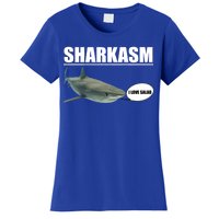 Sharkasm Funny Shark I Love Salad Women's T-Shirt