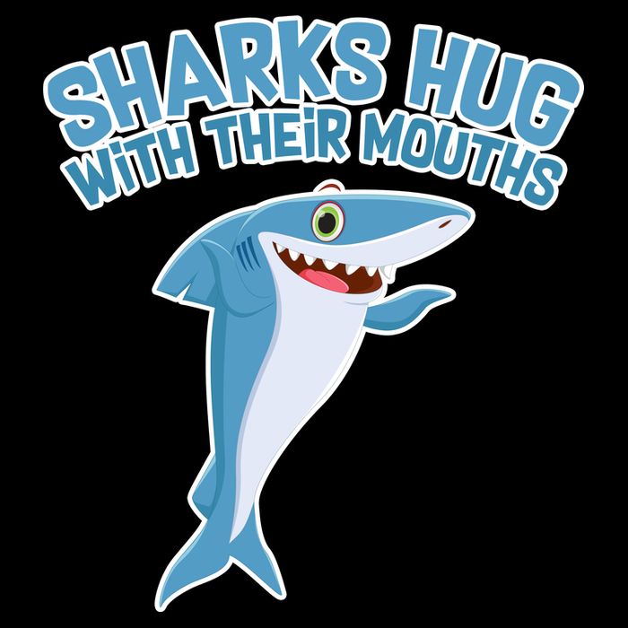 Sharks Hug With Their Mouth Women's Perfect Tri Rocker Tank