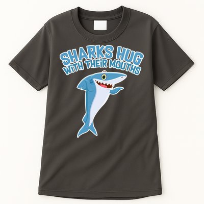 Sharks Hug With Their Mouth Tall T-Shirt