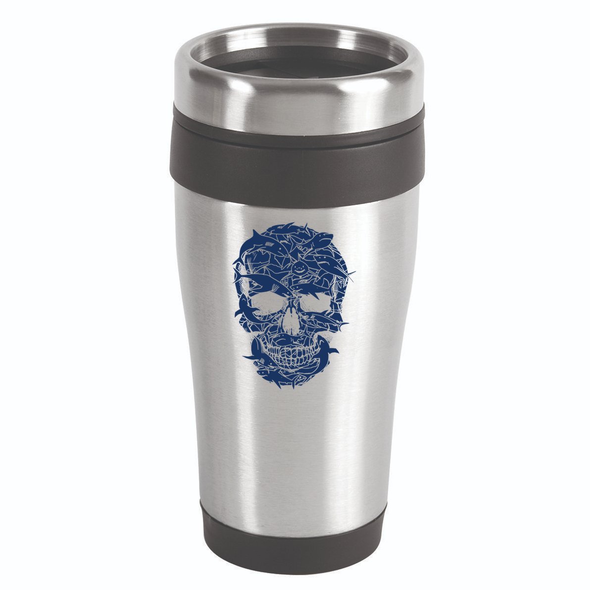 Sharks of Death 16oz Travel Tumbler