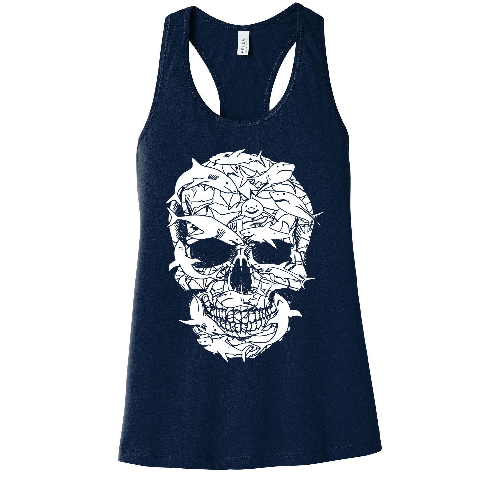 Sharks of Death Womens Tank Top