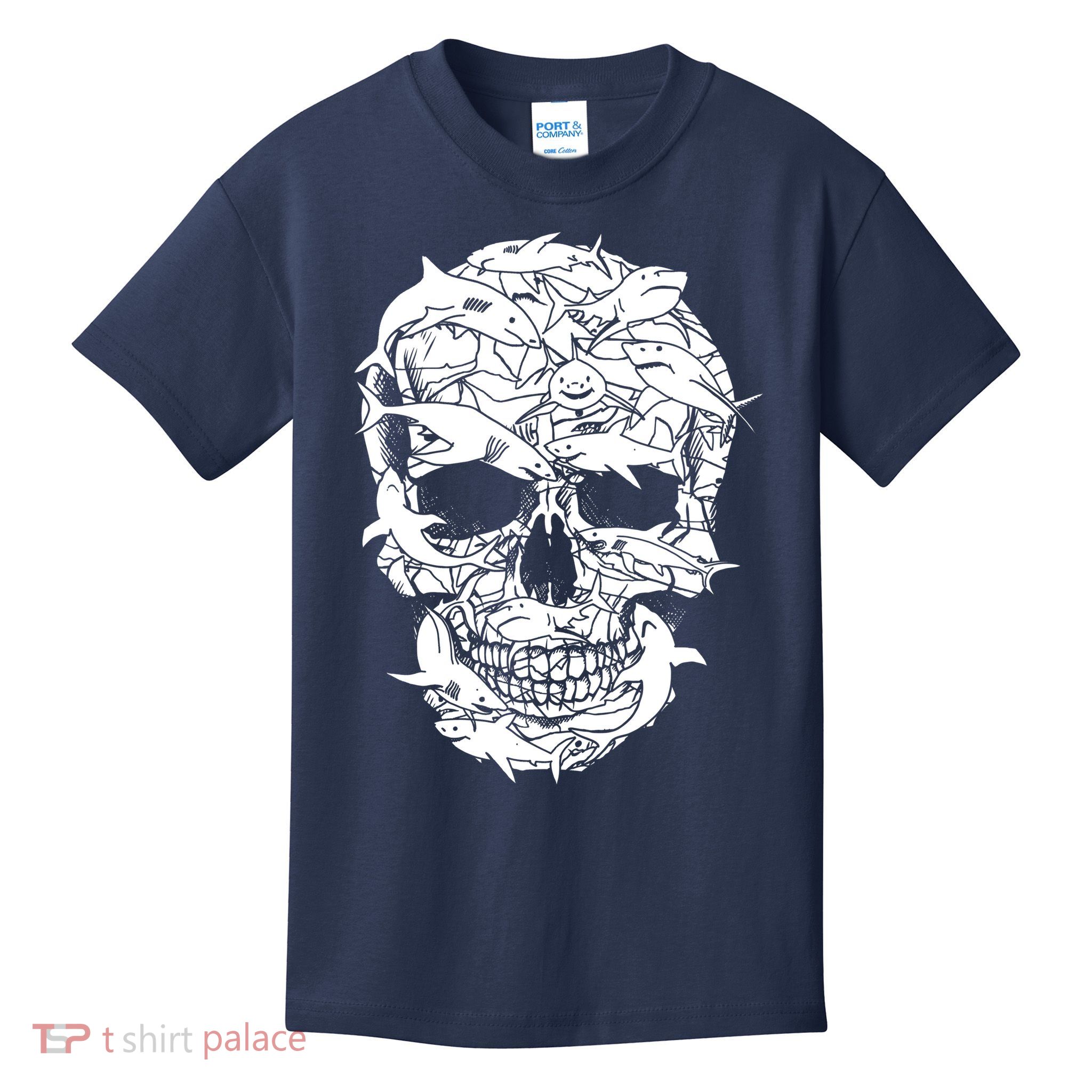 Sharks of Death Kids T-Shirt