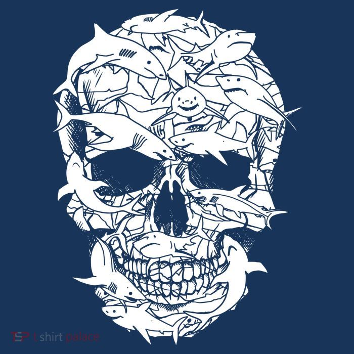 Sharks of Death Kids T-Shirt