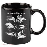 Sharks Of The World 11oz C Handle Ceramic Mug