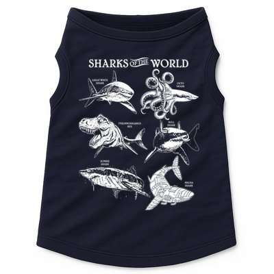 Sharks Of The World Doggie Tank