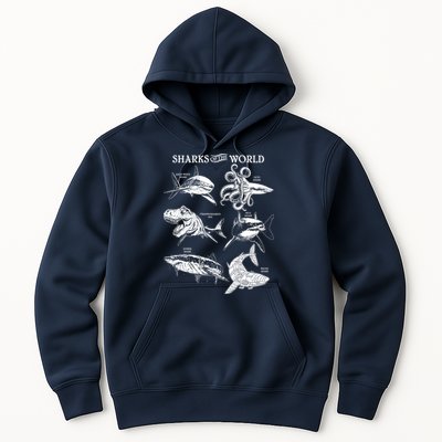 Sharks Of The World Hoodie