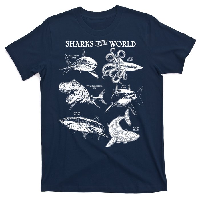 Sharks Of The World T-Shirt