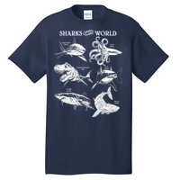 Sharks Of The World Tall T-Shirt