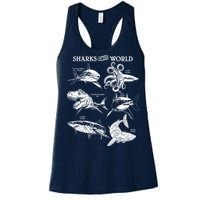 Sharks Of The World Women's Racerback Tank