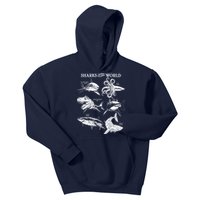 Sharks Of The World Kids Hoodie