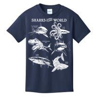 Sharks Of The World Kids T-Shirt