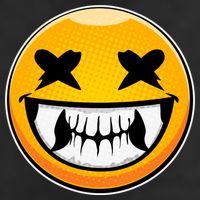 Sharp Toothed Smiley Creepy Emoji Cool Comfort Performance Bucket Hat