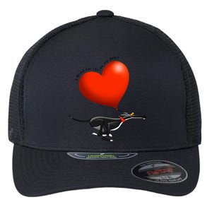 Stolen Heart Black Hound Flexfit Unipanel Trucker Cap