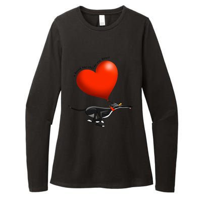 Stolen Heart Black Hound Womens CVC Long Sleeve Shirt