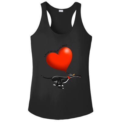 Stolen Heart Black Hound Ladies PosiCharge Competitor Racerback Tank