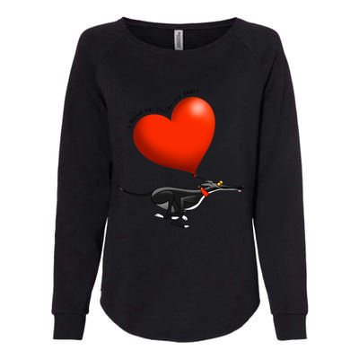 Stolen Heart Black Hound Womens California Wash Sweatshirt