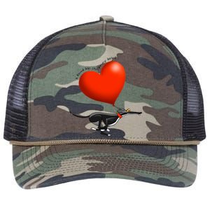 Stolen Heart Black Hound Retro Rope Trucker Hat Cap