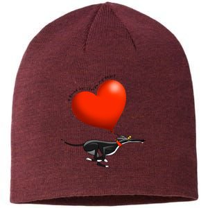 Stolen Heart Black Hound Sustainable Beanie