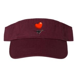 Stolen Heart Black Hound Valucap Bio-Washed Visor