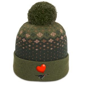 Stolen Heart Black Hound The Baniff Cuffed Pom Beanie