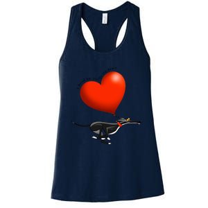 Stolen Heart Black Hound Women's Racerback Tank