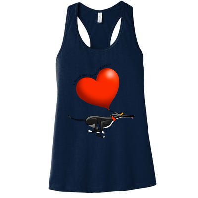 Stolen Heart Black Hound Women's Racerback Tank