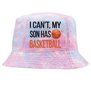 Son Has Basketball Mom Basketball Player Mom Funny Gift Tie-Dyed Bucket Hat