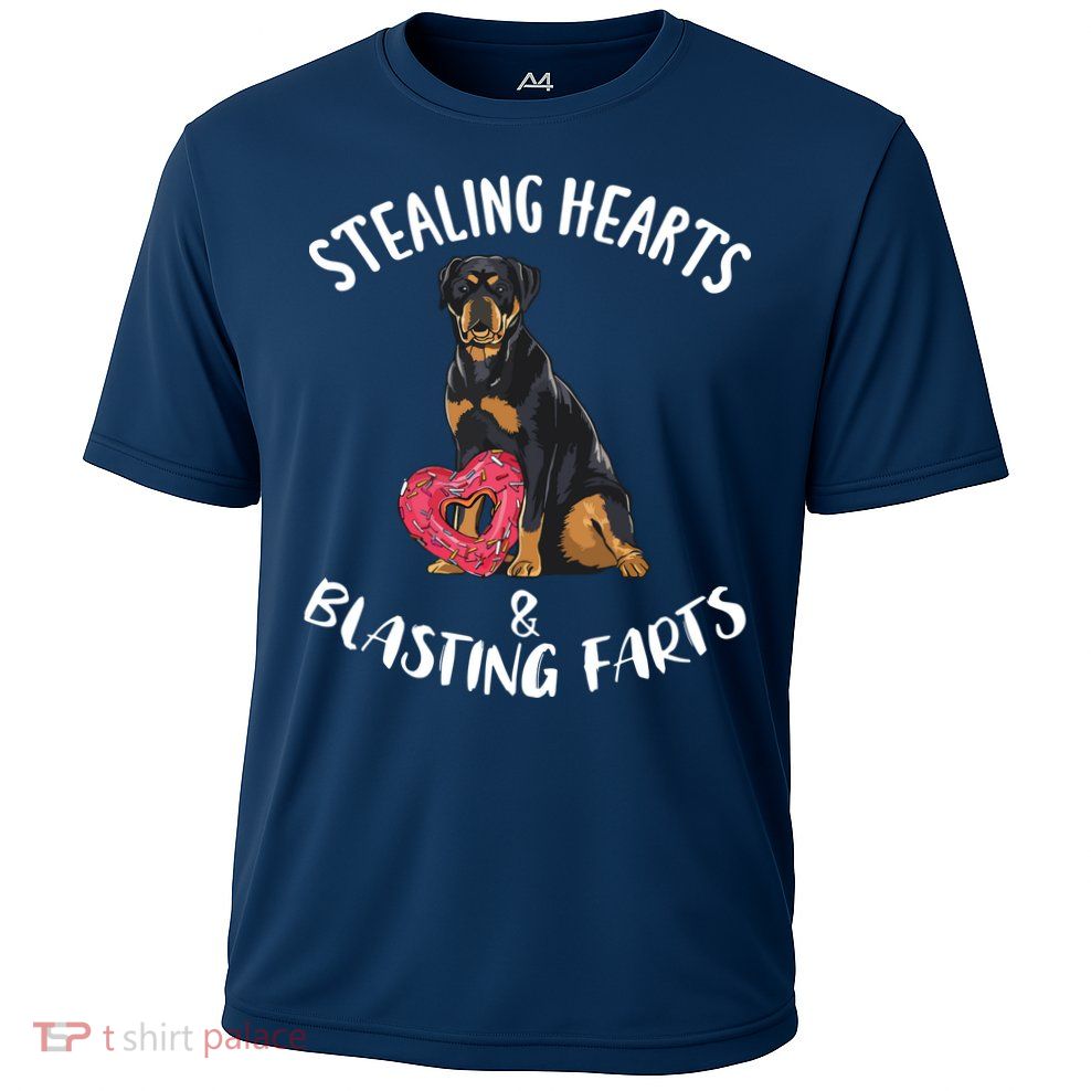 Stealing Hearts Blasting Farts Rottweiler Valentines Day Performance Shirt