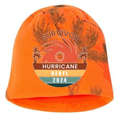 Survivor Hurricane Beryl 2024 Kati - Camo Knit Beanie