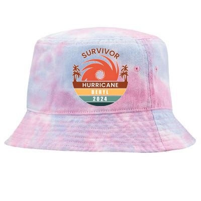 Survivor Hurricane Beryl 2024 Tie-Dyed Bucket Hat