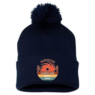 Survivor Hurricane Beryl 2024 Pom Pom 12in Knit Beanie