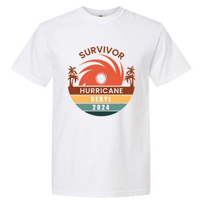 Survivor Hurricane Beryl 2024 Garment-Dyed Heavyweight T-Shirt